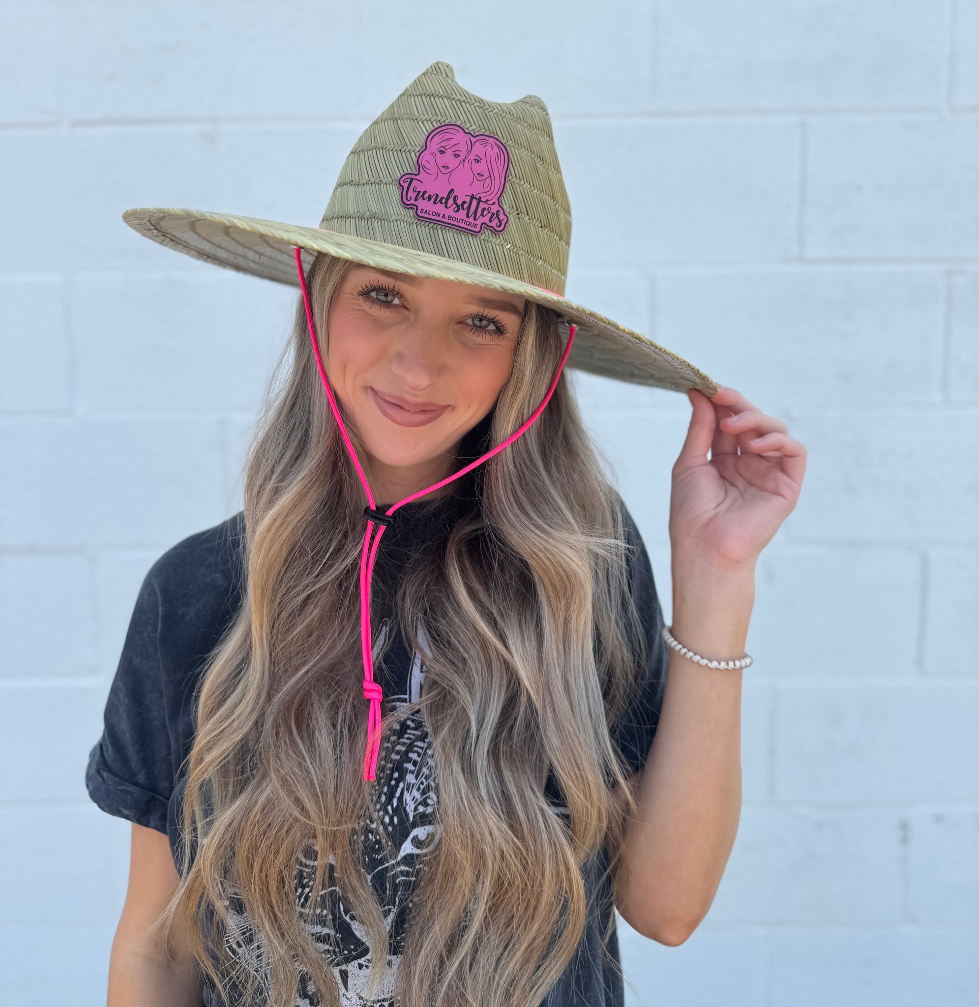 Trendsetters Straw Sun Hat