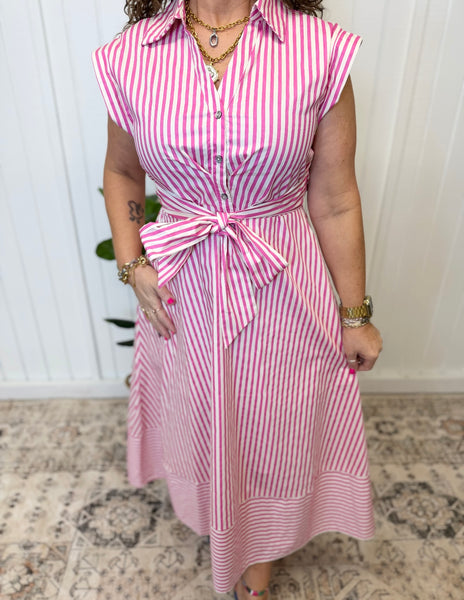 Stunning In Pink Dress