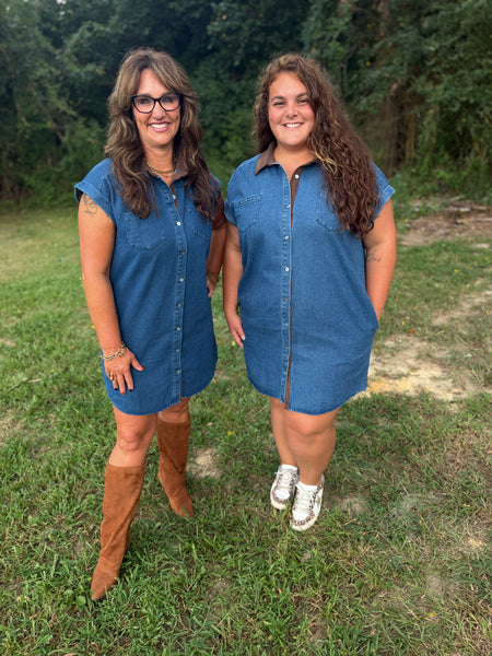 Blue Jean Baby Dress