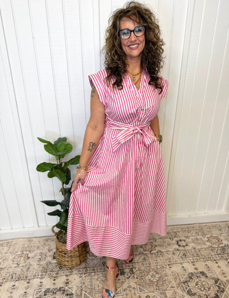 Stunning In Pink Dress