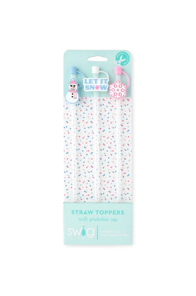 Swig Holiday Straw Toppers