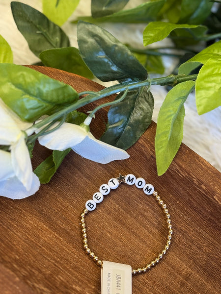Best Mom Bracelet Set