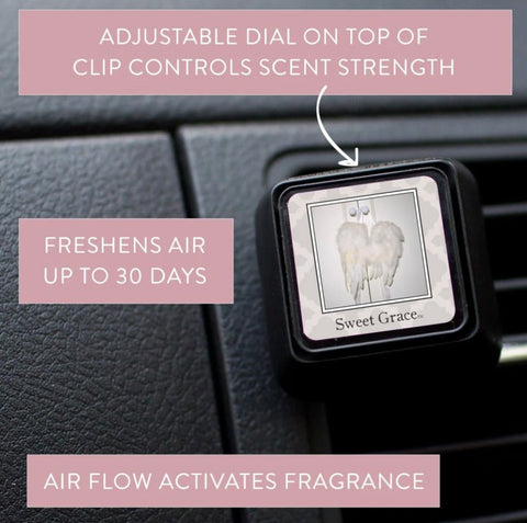 Sweet Grace Auto Vent Clip