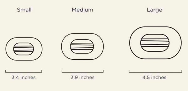 Teleties Candy Cane Crush Flat Round Hair Clip