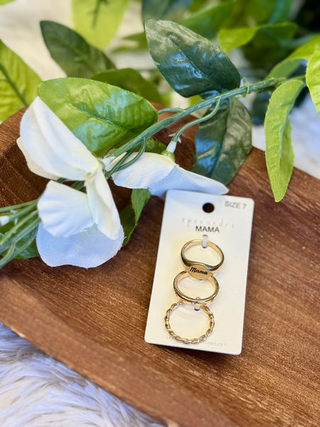 Mama Ring Set