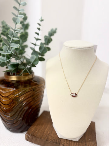 Your Football Dainty Necklace