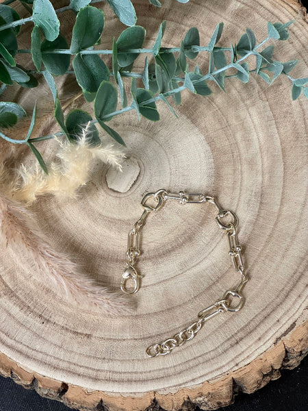 Linking Up Bit Bracelet