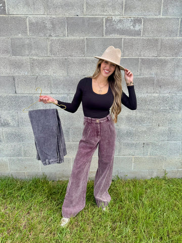 Autumn Corduroy Pants