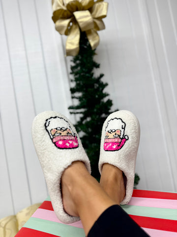 Trendy Santa Slippers