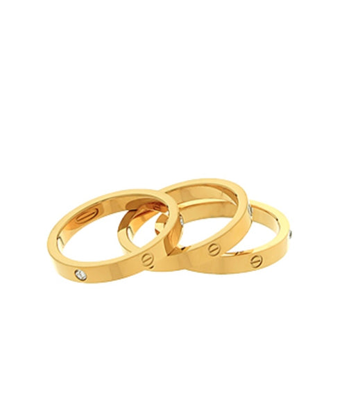 Stainless Steel Ring Set