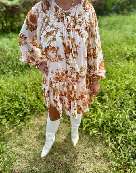 Cinnamon Latte Dress