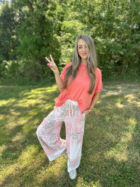 The Trendy Patchwork Pants