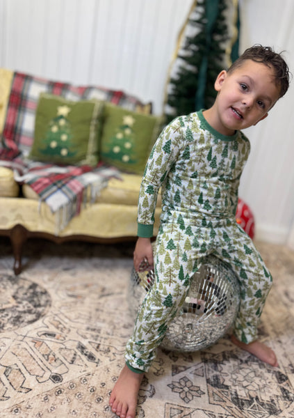Christmas Tree Pajama Set