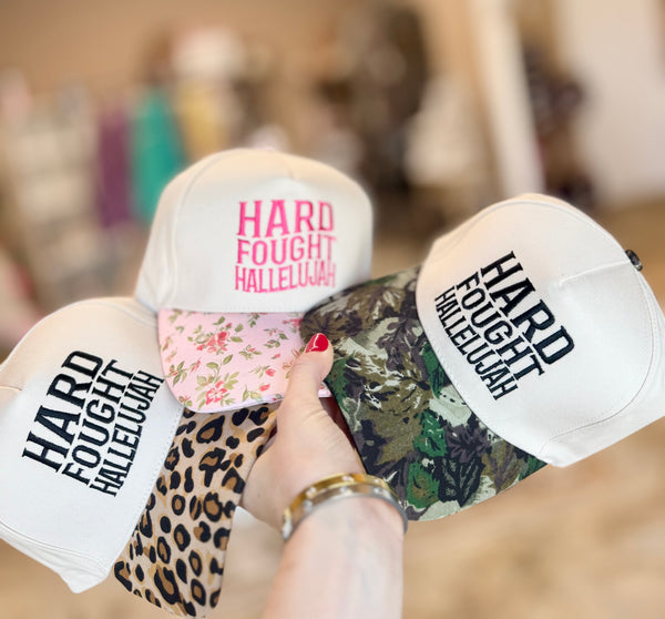 Hard Fought Hallelujah Trucker Hat