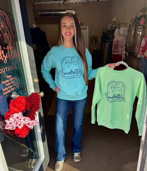 Trendy Girls Crewneck