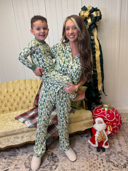 Christmas Tree Pajama Set