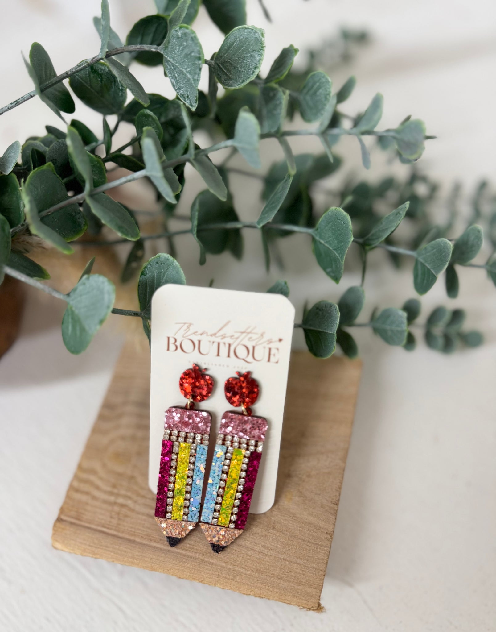 The Trendy Way Pencil Earrings