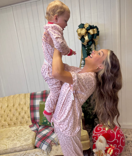 Candy Cane Pajama Set