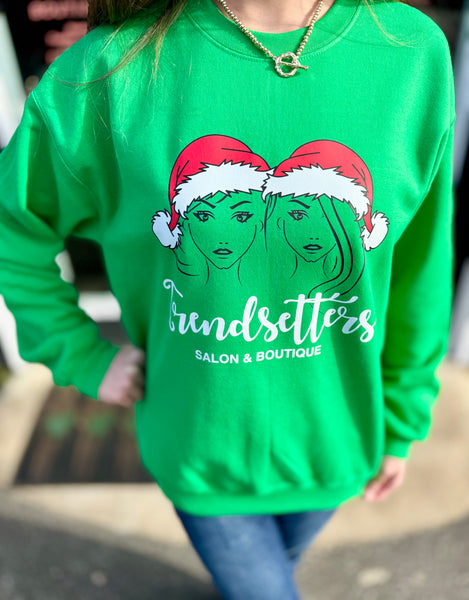 Trendy Girls Christmas Edition Crewneck