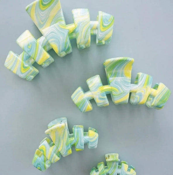 Teleties By The Sea Shore Claw Clip