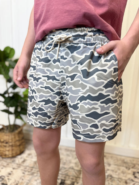 Mad Hatter Marsh Camo Volley Shorts