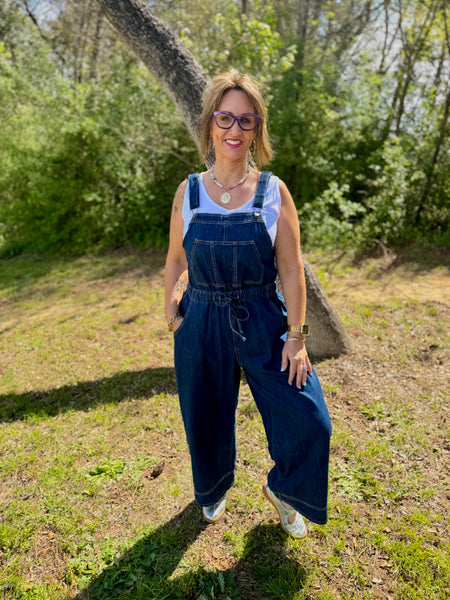 Nothing Like It In Denim Overalls