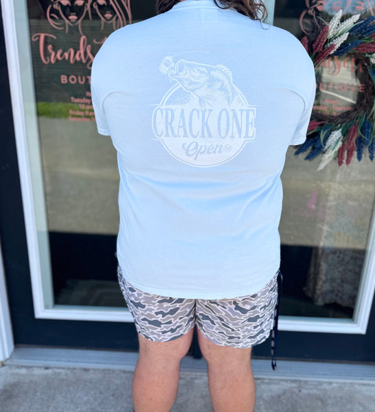 Mad Hatter Crack One Open Tee