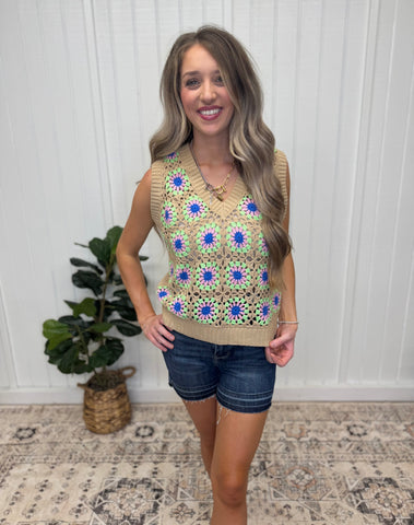 Bringing It Back Vest Tank Top