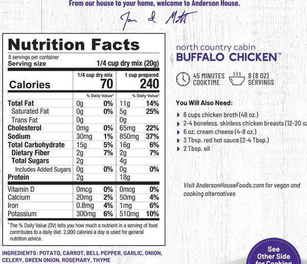 Buffalo Chicken Soup Mix