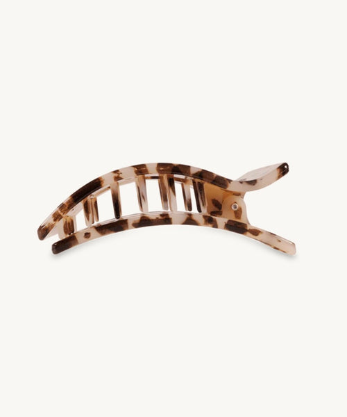 Blonde Tortoise Teleties Flat Rectangle Hair Clip