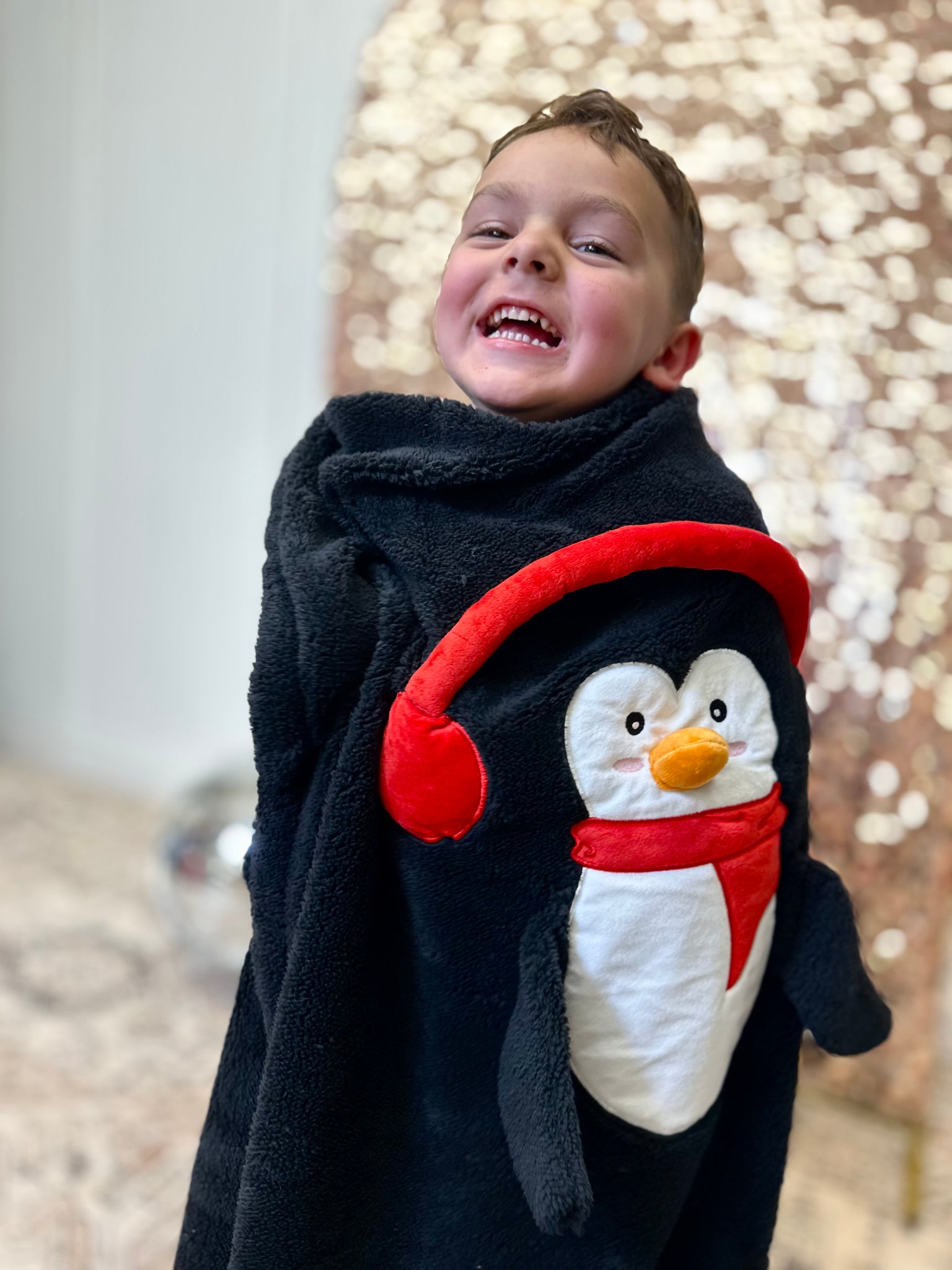 Wrapped In A Penguin Blanket