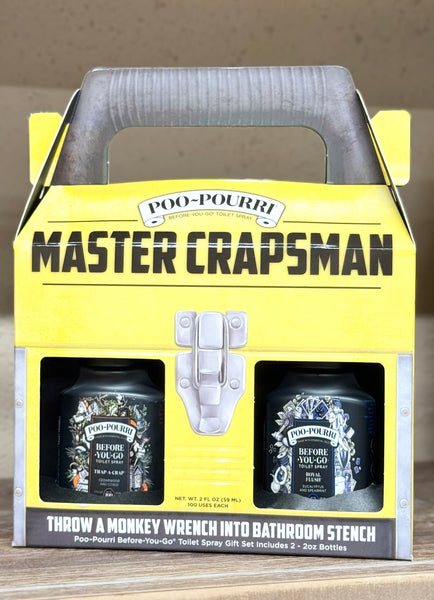 Poo-Pourri Master Crapsman Spray Gift Set