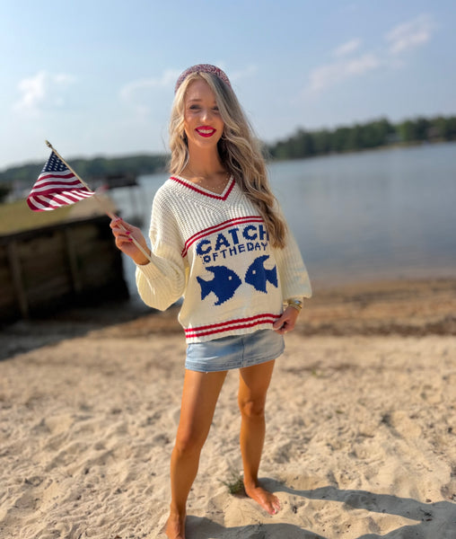 Catch Of The Day Sweater