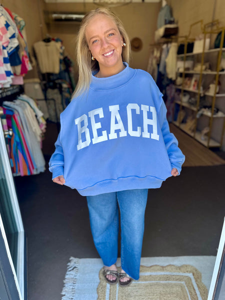 Reversible Beach/Lake Crewneck