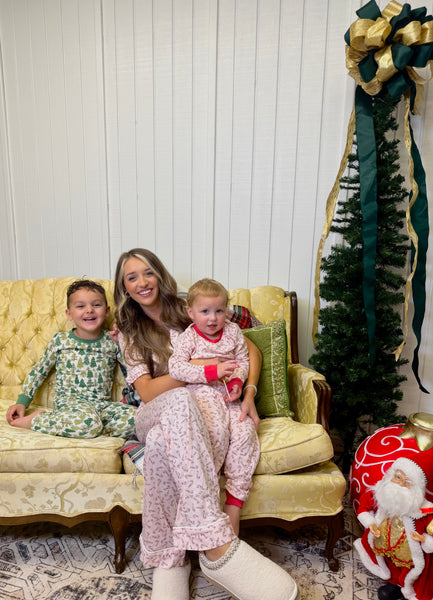 Candy Cane Pajama Set