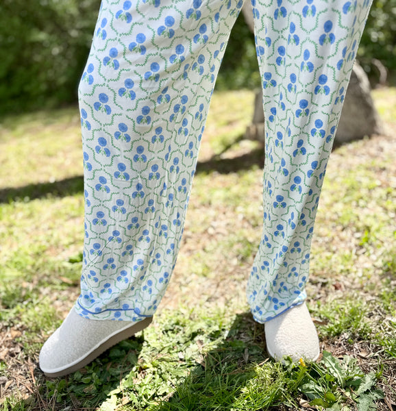 Hydrangea Pajama Set