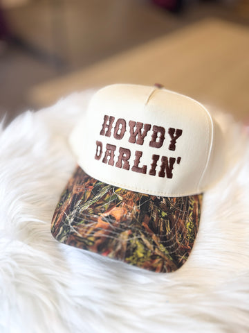 Howdy Darlin’ Embroidery Trucker Hat