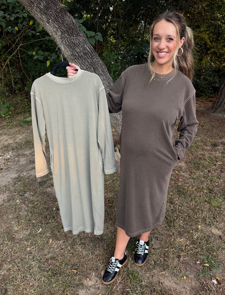 Your Cozy Sweatshirt Dress