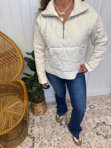 Vanilla Bean Quilted Jacket
