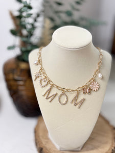 MOM Charm Necklace