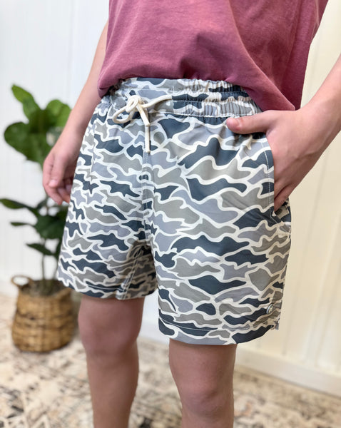Mad Hatter Marsh Camo Volley Shorts