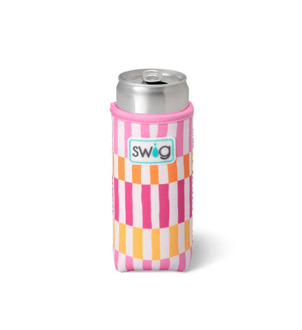 Swig Sherbet Stripe Slim Can Coolie