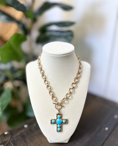 Jesus & Western Necklace