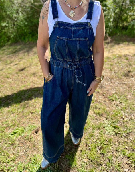 Nothing Like It In Denim Overalls