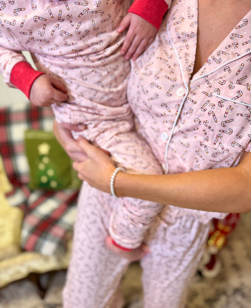 Candy Cane Pajama Set