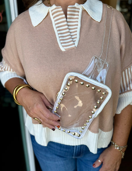 Clear Crossover Purse