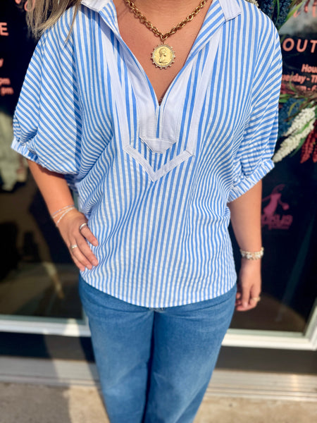 Cool Blue Top