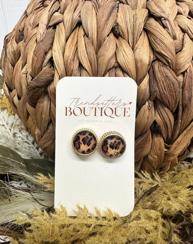 Cheetah Girl Earrings