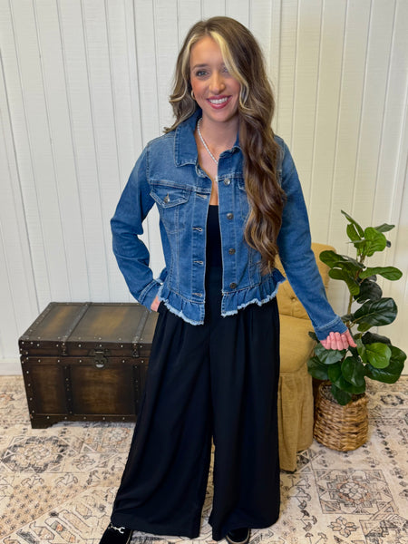 Never Go Wrong Denim Jacket