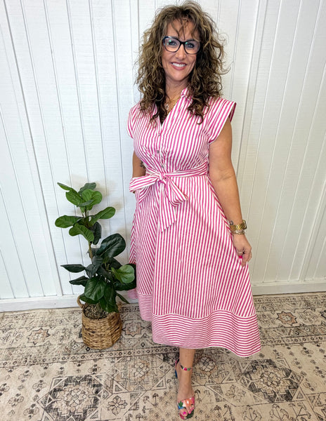 Stunning In Pink Dress